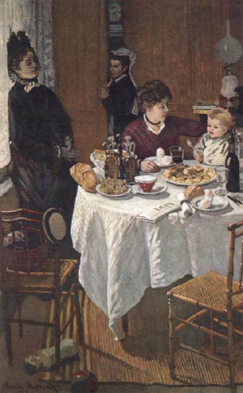 Claude Monet the Fruhstuck oil painting image